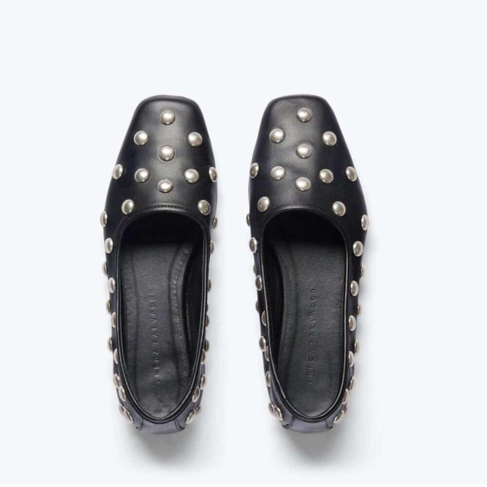 Freda Salvador Jessie Studded Ballet Flat
